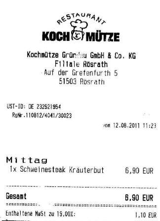 alet Hffner Kochmtze Restaurant